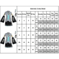 Miniatyrbilde 5 av 5: 6 stk/sett Hatsune Miku Cosplay Kostyme Kvinner Performance Show Fancy Dress Comic Dresser Uniform Halloween Fest  (FMY) M