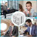 Miniatyrbild 7 av 7: Magic Cube Stress relief Infinity Cube Bärbara pedagogiska leksaker Dekomprimerar Avslappningsleksaker för barn Vuxna Födelsedagspresent D