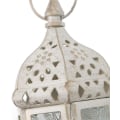 Miniatyrbillede 5 af 5: 2023 - 2 stk. Hængende Lyslanterne Retro Marokkansk Lysestager Hul Metal Glas Lysestager SL
