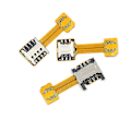 Miniatyrbild 5 av 5: Hybrid Dual Micro Nano Sim Card Adapter Converter Extension Sd Slot Android Hfmqv [DM] A2