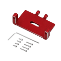 Miniatyrbillede 3 af 5: Servo Mount Bracket Styrearm Styrestang Egnet Til Axial Scx24 1/24 Rc Track Car Opgradering Pa
