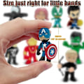 Miniatyrbild 4 av 4: 20 st Action Sets för Pojkar Mini Superhjältar Figurer Dekorationer Leksaker Små Superhjältefigurer Födelsedagstårta Dekoration Topper Tillbehör Db