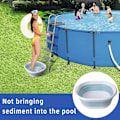 Miniatyrbillede 5 af 5: Bærbar Foldbar Fodbadsbassin, Pool Fodbad, Anti-Skridsikker Fodvask Bassin Kar Til Overjordiske Swimmingpools Tilbehør