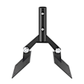 Miniatyrbillede 3 af 5: Vindfløj beslag have vejrhaner montering med hardware justerbar have vindfløj tag montering fo Black