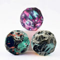 Miniatyrbilde 2 av 5: 3 stk Hoppball, Unik Månedesign 66mm Stressball Leke for Barn i Alderen 3 4 5 6 7 8 9 10 11 12 år, De Beste Utendørsballene 3 pcs