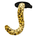 Miniatyrbillede 1 af 5: Anime Cosplay Kostume Dyrepote Plys Handsker Hale Søde Ører Hårbånd Voksen Børn BfB  [DmS] Leopard Tail