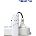 Miniatyrbilde 3 av 5: 2 stk Strømbrudd Alarm, automatisk Strømbruddvarsler, 80db LED-indikator Smart Alarmvarsling Sirene, Strømbrudd Alarm (trenger AAA-batteri, ikke inkludert)