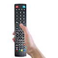 Miniatyrbilde 2 av 5: Reservefjernkontroll for Blaupunkt LCD LED 3D Smart TV - Ingen oppsett nødvendig Blaupunkt Universa [LGL]