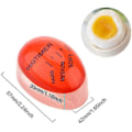 Miniatyrbilde 3 av 3: Eggkoker Timer, 4 stk Fargeskiftende Eggtimer (XIATIAN)