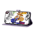 Miniatyrbilde 4 av 5: Kompatibel med Samsung Galaxy Note 9 Embossed Butterfly Case med lommebok og kickstand deksel [DM] Purple