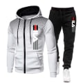 Miniatyrbillede 3 af 6: Nyt Fashion Tracksuit til mænd Hoodie Fitness Gym Tøj Mænd Løbesæt Sportswear Jogger Mænds Tracksuit Vinterdragt Sport Blue S