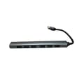 USB/USB-C Hub with 1 USB3.0 + 6 USB2.0 Silver