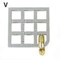 Miniatyrbild 2 av 2: Jingdong Intelligent IQ-test Lås Hjärntestare Legering Metall Pusselspel Barn Vuxna Intelligenta Leksaker För Barn Talang Utbildningsleksak [DmS] V
