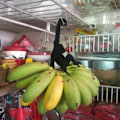 Pikkukuva 4 / 5: Luovu Banana-koukku Musta Metalli Koukku Apina Gorilla Banana-teline Avaimet Ripustuskoukku Vaatteiden SäilytystelineBY
