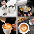 Miniatyrbillede 4 af 5: 400 stk. Ublegede Perkolator Kaffefiltre, 3,75 tommer Engangs Kaffepapirfilter, Disk Kaffe Fil White