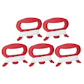 Miniatyrbillede 1 af 2: 5 stk Dragesnor Opspooler Dragesnor Spol 100M Flyvende Dragesnor Dragesnor Hjul Red 11.5*8cm