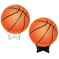 Miniatyrbillede 4 af 4: Basketball Stativ Holder Fodbold Bold Display Stativ Basketball Fodbold Stativ Transparent