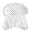 Miniatyrbild 2 av 3: Badkudde Spa Badkar Ergonomisk För Kar Nacke Huvud Axlar Kuddar Stöd Kudde Huvudstöd Lyxig Mjuk 3D Mesh C-White