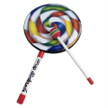 Pikkukuva 1 / 5: Orff-soittimet Lollipop-rummut 10 tuuman tanssirekvisiitat lyömäsoittimet käsirumpu esikouluun [DmS] Multicolor