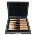 Miniatyrbillede 2 af 4: Oboe Reed Etui til Case Læder Reed Holder Opbevaringsboks Beskytter til Case til 6 Oboe