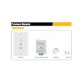 Miniatyrbild 5 av 5: Dc12v-24v 10a Trådlös LED-listdimmer med touch-fjärrkontroll för enfärgad LED-list (r1) As Shown