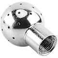 Miniatyrbillede 4 af 5: Sanitært rustfrit stål 304 tank sprøjte rengøringskugle fast/roterende 360 CIP rengøring 1/2\" BSP gevind hun-tilslutning med rengøringsdiameter 1m-6m(f