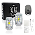 Miniatyrbillede 1 af 5: Pursuit Underglow X Pvrsvit Bil Lys Trådløse LED Strobelys Lager Two lamp with remote control