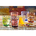 Miniatyrbilde 4 av 5: 330/420/470 ml fargede plastkopper gjenbrukbare drikkeglass til piknikfest 6 sett 330ml
