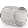Miniatyrbillede 4 af 5: Rustfrit Stål Øl Vin Hjemmebrygget Filterkurv Si Strainer Barware Barværktøjer Filterpose Til Gele Marmelade Hjemmebryg S Silver