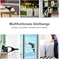 Miniatyrbillede 4 af 5: Griffer, 82cm Foldbar Gripper Lavet Af Aluminium Med Roterende Gummi Mixer, Gribende Tang Til Seniorer Foldbar Lang Arm Forlænger Til Affald/Kast P