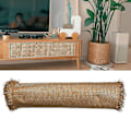 Miniatyrbillede 3 af 5: 1 Rulle Rattan Net Uden Gran Ustyrkelig DIY Rattan Møbel Dekoration Engineering Net Rattan Net Til Daglig LivBY 50cm