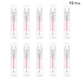 Miniatyrbillede 2 af 2: 10 stk./sæt Indendørs Termometer Brug Nøjagtig Celsius Fahrenheit Display Termometer As Shown 10pcs
