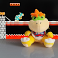 Pikkukuva 2 / 5: Bowser Jr. -pehmolelu Klassikko Bowser Jr. -täytetty lelu All Star Collection -sarjasta Faneille, Lapsille ja Peliharrastajille