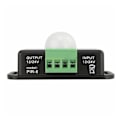 Miniatyrbillede 1 af 5: Dc 12v/24v Krops-Infrarød Pir Bevægelsessensor Switch Led Lys 8m Black