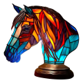 Miniatyrbillede 1 af 2: Flad Metal Bordpynt Og Hjemmedekoration Dyr Bordlampe SerieBY horse