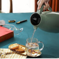 Miniatyrbild 3 av 4: Isolerad vattenkokare med glasfoder, extra lång isolering, termos, hemmakoffe green 1300ml