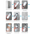 Miniatyrbild 5 av 5: Elektrisk Tens Unit Digital Terapimaskin Elektroder Massageenhet Ems Muskelstimulator Massager För Hela Kroppen (vit skärm)