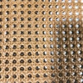 Miniatyrbillede 5 af 5: 1 Rulle Rattan Net Uden Gran Ustyrkelig DIY Rattan Møbel Dekoration Engineering Net Rattan Net Til Daglig LivBY 45cm