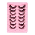 False Eyelashes with Natural Design - 7 pairs LZM-HZ