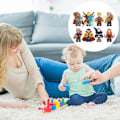 Miniatyrbild 3 av 4: Coola Superhjälte Byggklossar Leksak för Barn Tidig Utbildande Pussel Leksak för Pojkar Flickor  [DmS] Thor