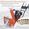 Miniatyrbild 2 av 5: 2024, 20 Set med Skärbultar & Splint för Snöslunga - Ersättnings Skärbult 738-04124 och 714-04040