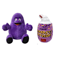 Pikkukuva 2 / 5: 1-2kpl Grimace syntymäpäivä Grimace pehmolelu Grimace Shake pehmo väri nukke peli täytetty eläin pehmeä lelu maskotti pullo lahja poika lapsi  (FMY) a set of 2 About 20cm