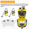 Pikkukuva 1 / 4: 12 kpl Suodatinpusseja Imurin Pusseihin Karcher WD4 WD5 WD6 MV4 MV5 MV6 Vaihto-osat Tarvikkeet