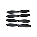 Miniatyrbillede 5 af 5: Børnegave 4 stk. ABS-blade Propeller Reservedele Tilbehør til SG800 Drone Quadcopter Black