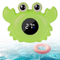 Pikkukuva 1 / 5: Vauvan kylpylämpömittari, kylpyveden lämpötilan mittari, LED-kylpylämpömittari, vauvan kylpykelluva lelu, vauvan kylpy ja lämpömittariBY Green Crab