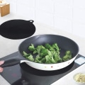Miniatyrbilde 2 av 5: Silikon Induksjonsplate Matte Rundt Varmeisolerende Pute 22cm Induksjonskomfyrer Magnetisk Komfyrmatte Koketopp Sklisikre Puter Riper Sikker For Hjemmekjøkken