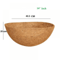 Miniatyrbild 1 av 5: 3-pack Hängande Korg Kokosfoder Väggmonterad Kokosfoder Tråg 100% Naturliga Växtfibrer Foder Utomhus Planteringsfoder Kokosfibrer Planteringsfoder 16 inch