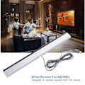 Miniatyrbild 3 av 4: Trådbunden Sensor Bar för Wii / Wii U Konsol, Infraröd IR-Signalstråle Sensor Bar, Ersättningsbar Infraröd IR-Stråle Rörelsesensor BarBY