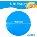 Miniatyrbild 2 av 4: Paket med 20 självhäftande reparationslappar för pool, PVC-poolreparationssats för vattenbädd, pooler, uppblåsbar båt wJf RkdBY Round
