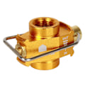 Miniatyrbillede 3 af 5: Camping Kogeplade Adapter Gassparer Plus Gass Konverter Skifter Genopfyldning Gastank Konvertering til Camping Silver  Gold